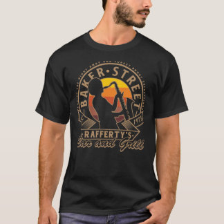 T-shirt Bar Baker Street Et Grill Raffertys Relaxés