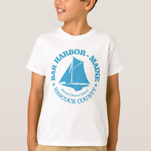 T-shirt Bar Harbour (sloop)