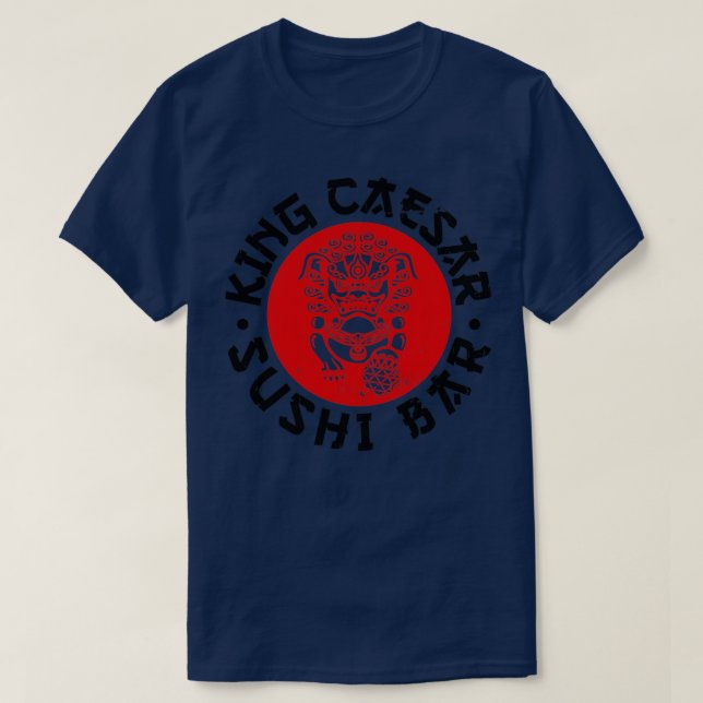 T-SHIRT BAR KING CAESAR SUSHI (Design devant)