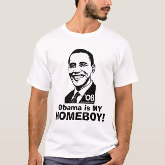 T-shirt Barack est ma chemise de Homeboy