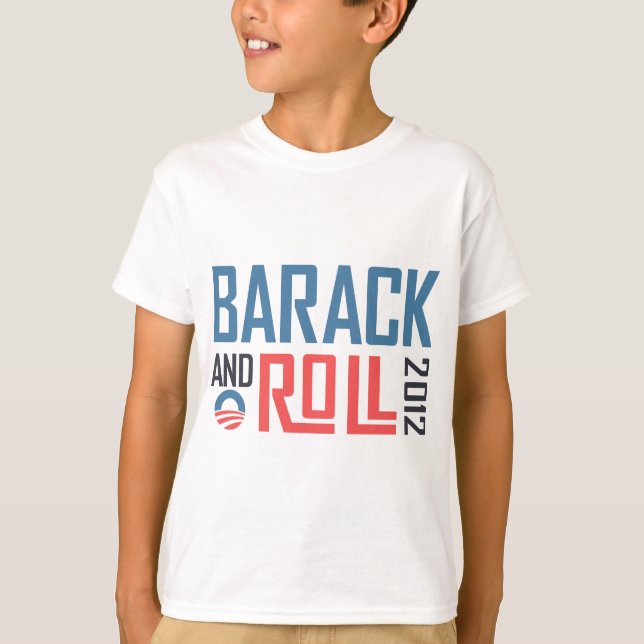 T-shirt Barack et Roll 2012 (Devant)
