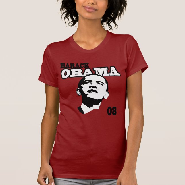 T-shirt Barack Obama '08 (Devant)