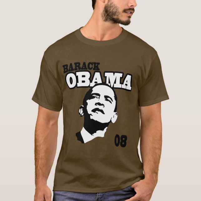 T-shirt Barack Obama '08 (Devant)