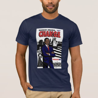 T-shirt Barack Obama : Agent de C.H.A.N.G.E.