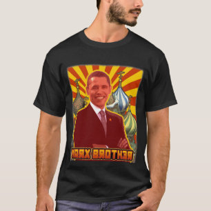T-shirt Barack Obama : Frère de Marx