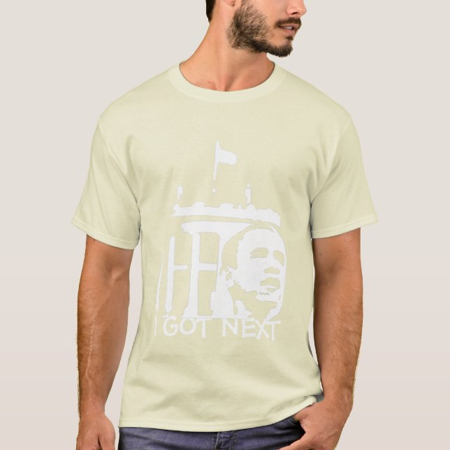 T-shirt Barack Obama : J'ai obtenu après/inspiration (Devant)
