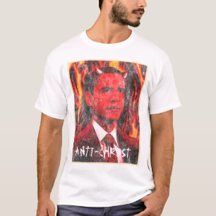 T-shirt Barack Obama l'antichriste