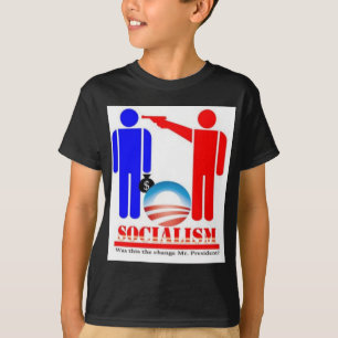 T-shirt Barack Obama le socialiste