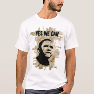 T-shirt Barack Obama (les deux côtés) - basculez le