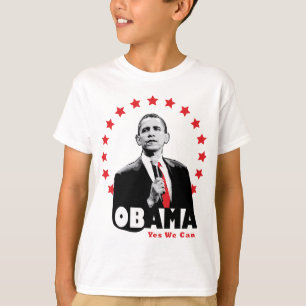 T-shirt Barack Obama - oui nous pouvons