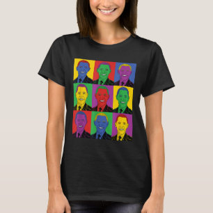 T-shirt Barack Obama Pop Art - Histoire Vintage Tee