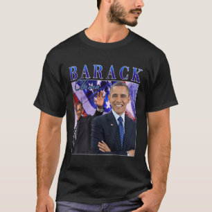 T-shirt Barack Obama Style Vintage rétro