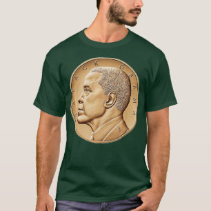 T-shirt Barack Obama United State Mint America USA Coin