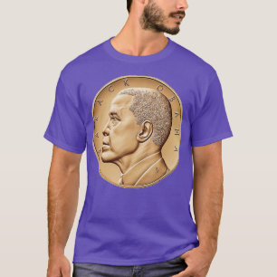 T-shirt Barack Obama United State Mint America USA Coin