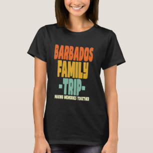 T-shirt Barbade Voyage en famille Barbade