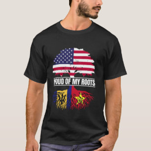 T-shirt Barbados Vietnam Patrimoine Fier de mes racines Ba