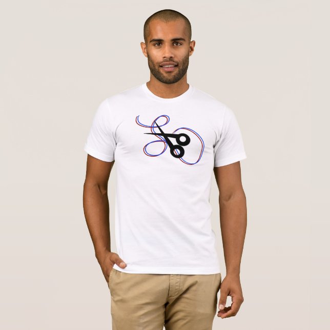T-shirt Barbar Stylist scisseuse (Devant entier)