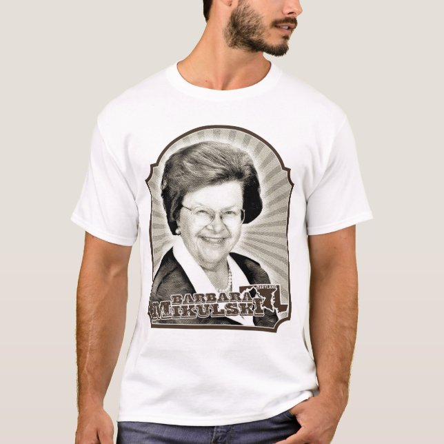 T-shirt Barbara Mikulski (Devant)
