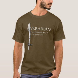 T-shirt barbare