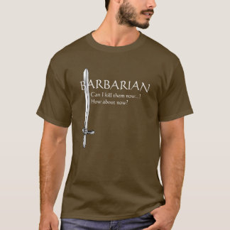 T-shirt barbare