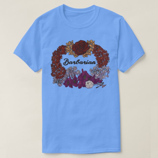 T-shirt Barbare 10 (Design devant)