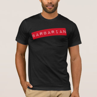T-shirt barbare (de discipline des besoins)