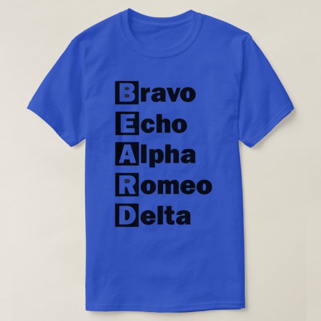 T-shirt Barbe6 (Design devant)