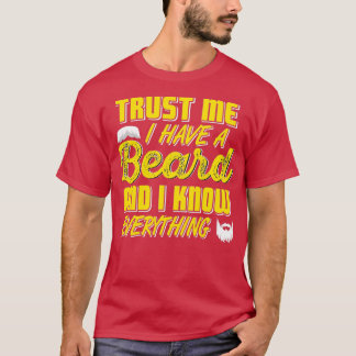 T-shirt Barbe barbe à barbe entière cadeau à barbe 15