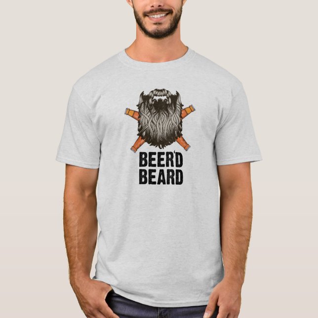 T-shirt Barbe de Beer'd (Devant)