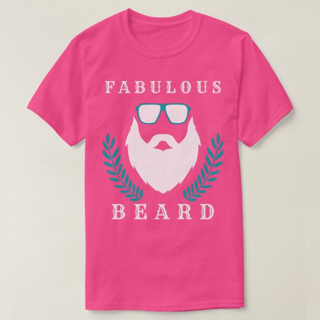 T-shirt barbe fabuleuse 65 (Design devant)