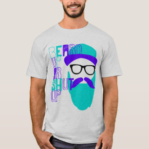 T-shirt barbe ou ferme
