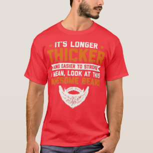 T-shirt Barbe Plus Épaisse Et Plus Facile À Porter Cadeau 