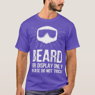 T-shirt barbe s'il vous plaît ne touchez pas