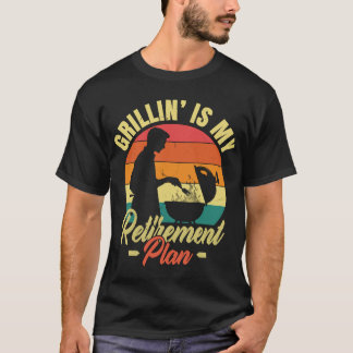 T-shirt Barbecue BBQ Retraite 2026 Grill Viande