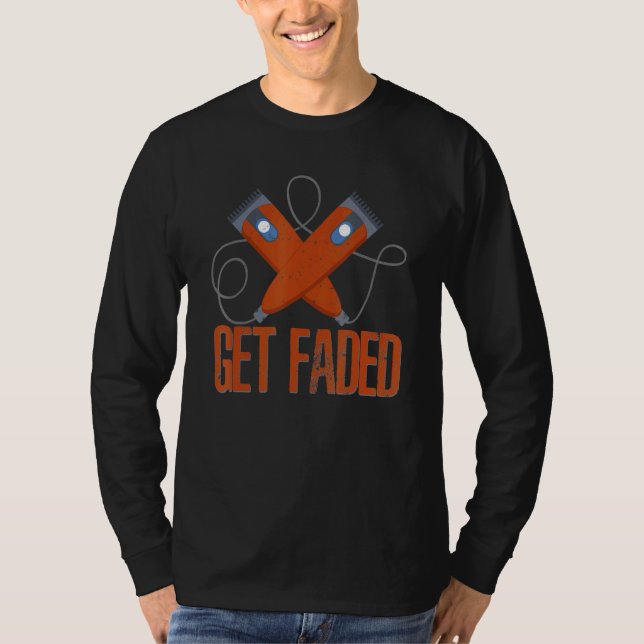 T-shirt Barber Barberb Barber Veste Barber Clippers Barber (Devant)