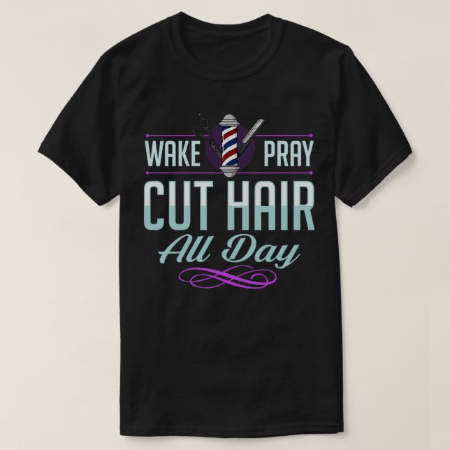 T-shirt Barber Coiffeur Stylo Coiffeur Barbershop Salon 2 (Design devant)