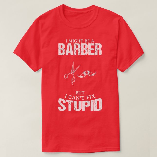 T-shirt Barber Drôle Conception Pour Cadeau 3 (Design devant)