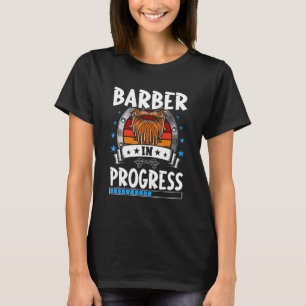 T-shirt Barber En Cours Étudiant stagiaire