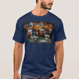 T-shirt Barber Frenchtown NJ Deux vieux fauteuils de barbi