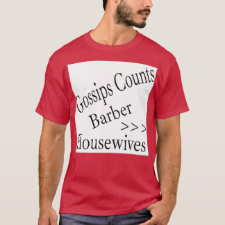 T-shirt BARBER gtgt femmes au foyer drôle t