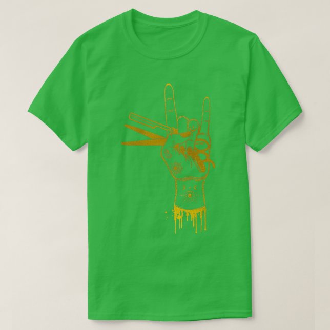 T-shirt Barber Shop Art 5 (Design devant)