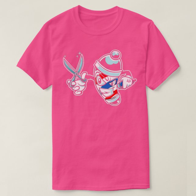 T-shirt Barbershop 8 2 (Design devant)