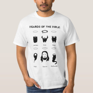 T-shirt Barbes du tee - shirt de base de bible