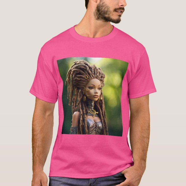 T-shirt Barbie de peau Brown (Devant)