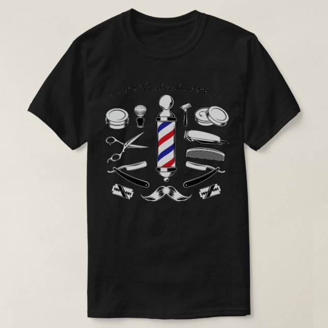 T-shirt Barbier (Design devant)