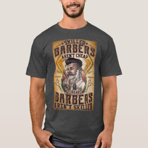 T-shirt barbier barbier qualifié arenx27t bon marché
