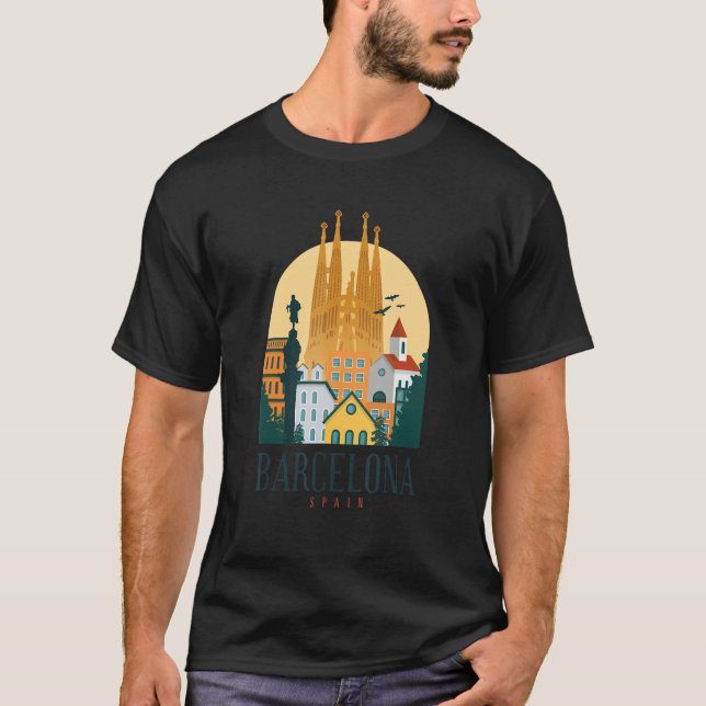 T-shirt Barcelone (Devant)