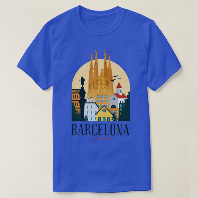 T-shirt Barcelone (Design devant)