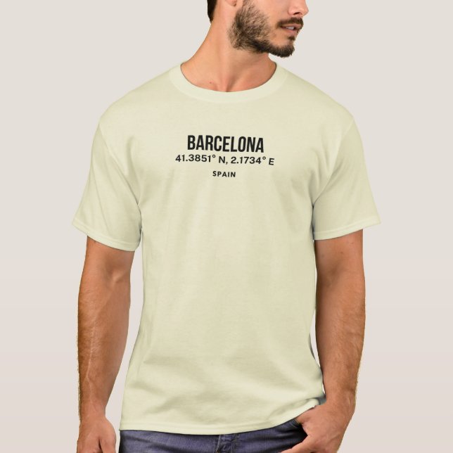 T-shirt Barcelone (Devant)