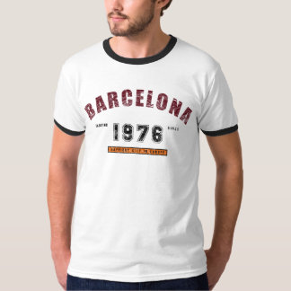 T-shirt Barcelone - cru gris